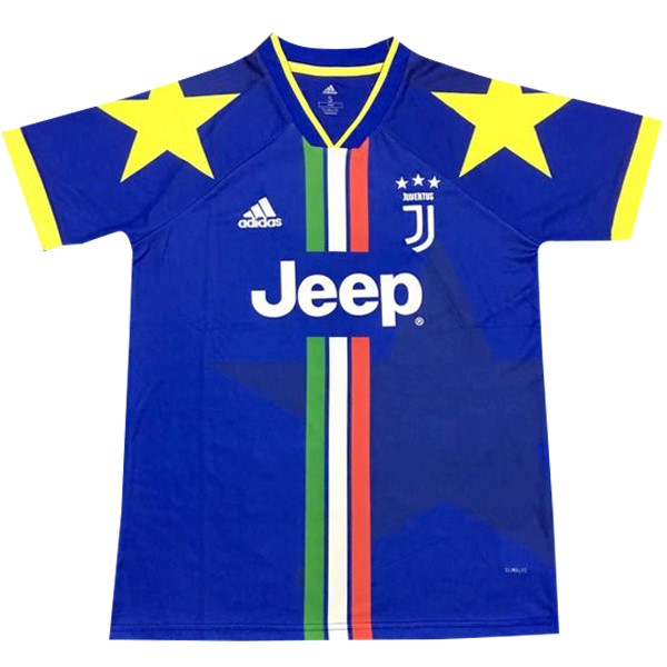 Entrainement Juventus 2019-20 Bleu Jaune